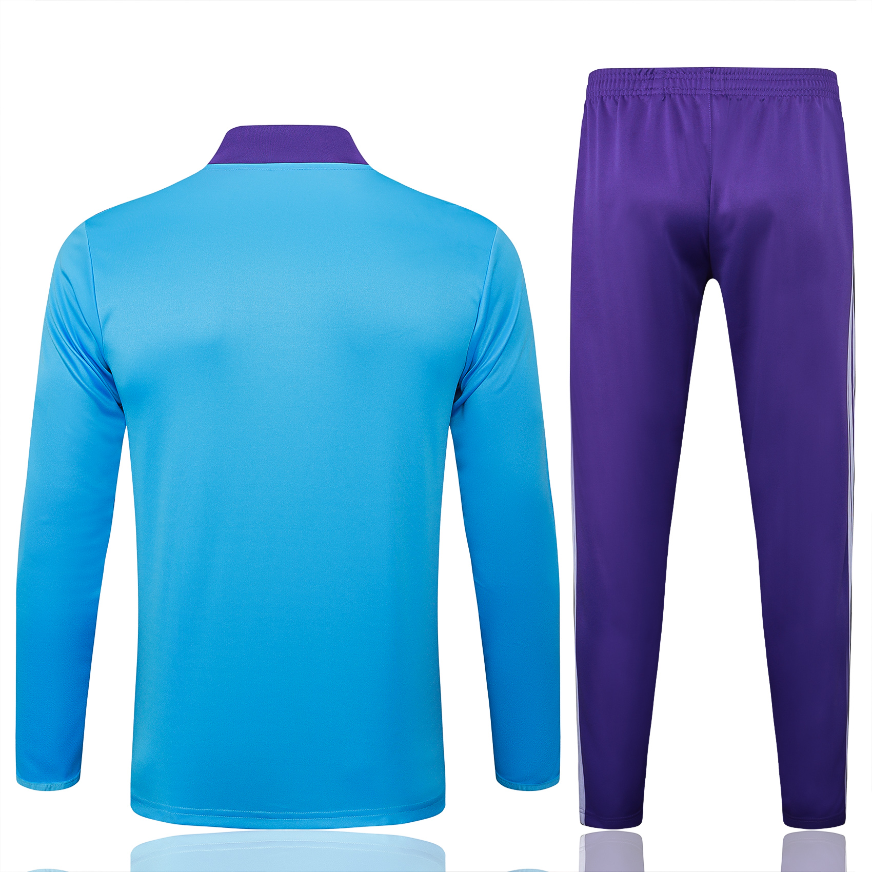 Real Madrid Training Kit (Sweatshirt+Pants) Light Blue 2025/26 - sinoshirt