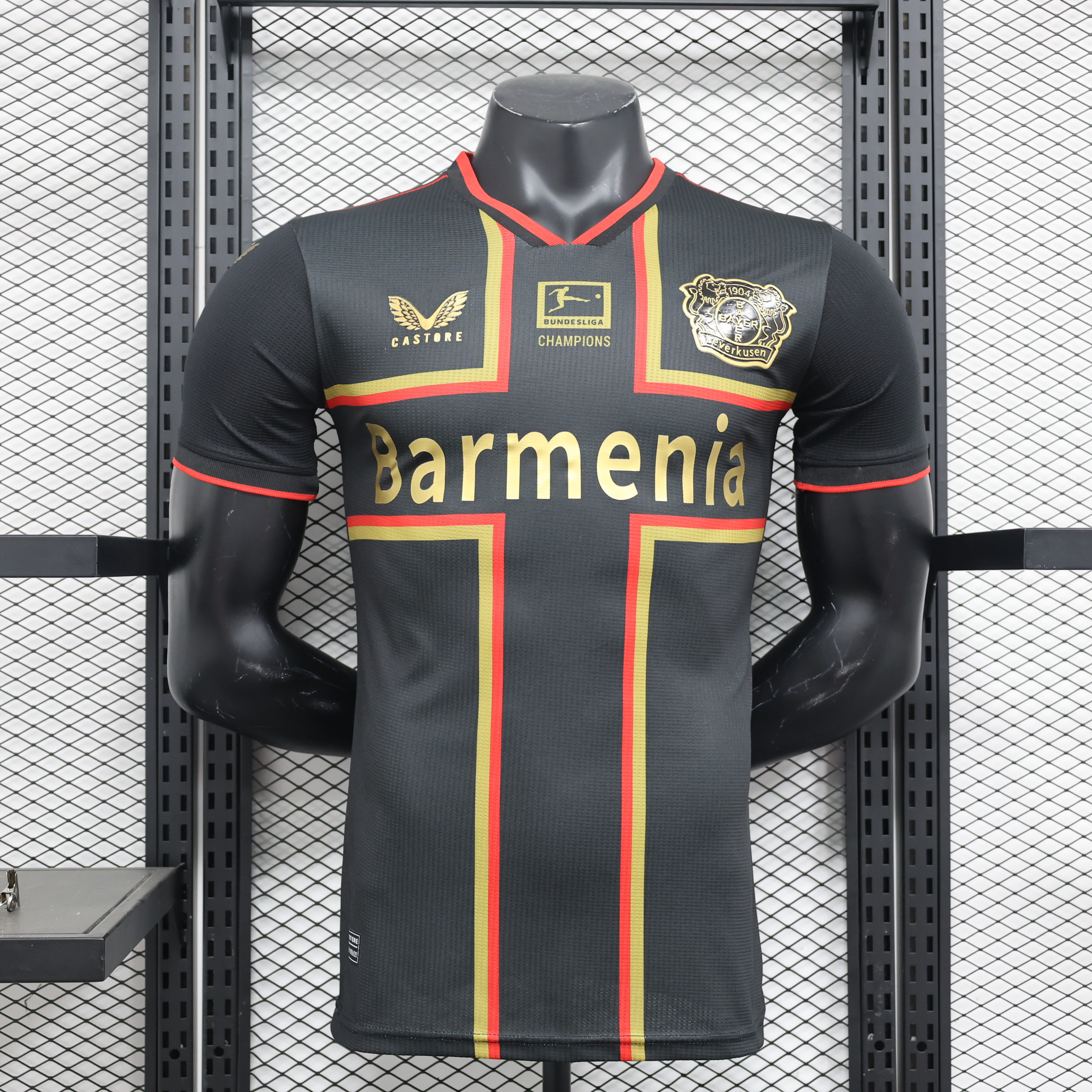 Bayer 04 Leverkusen Authentic Soccer Jersey Champions Special Edition Shirt 2024/25 - sinoshirt