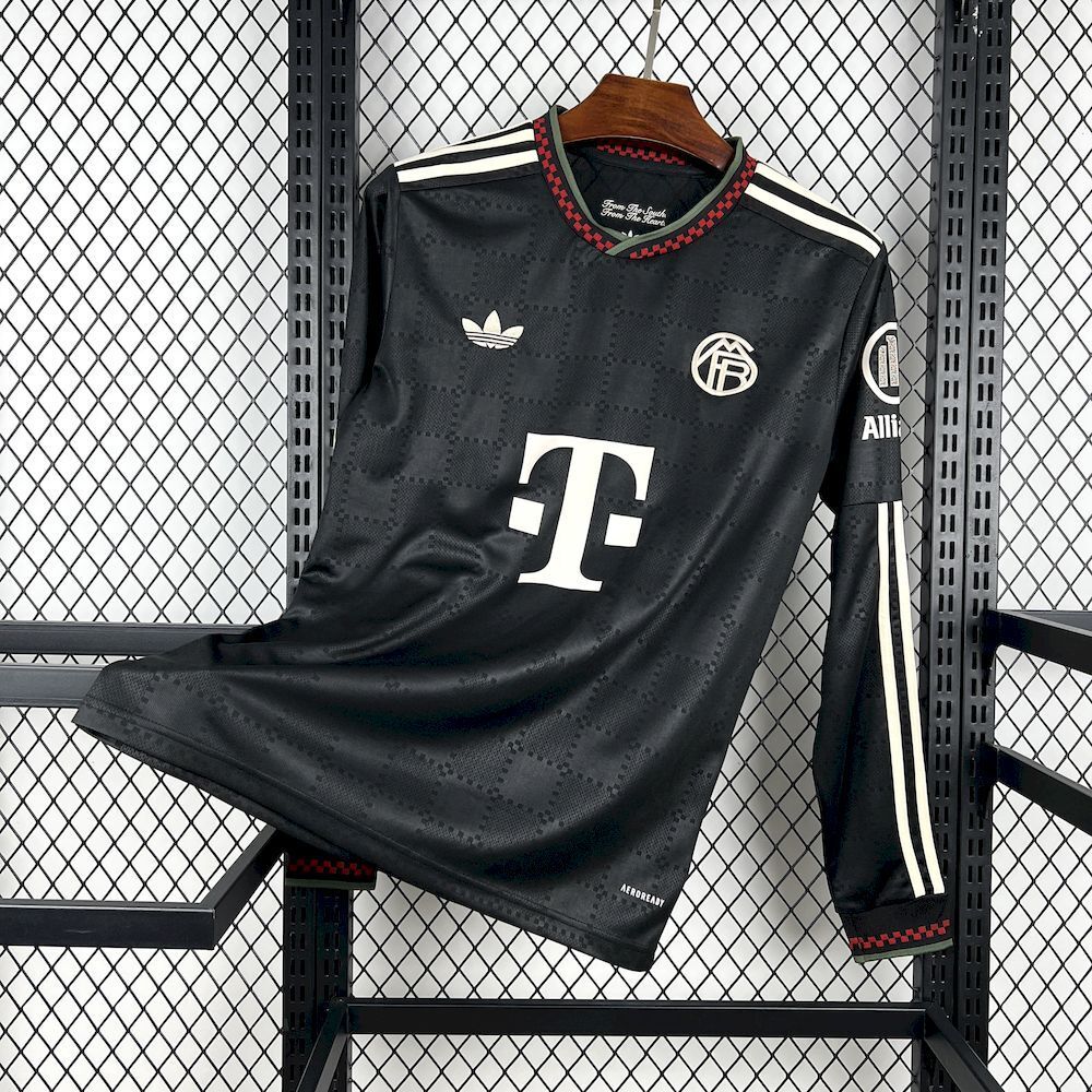 Bayern Munich Soccer Jersey Third Away Champions League Long Sleeve Shirt 2025/26 - sinoshirt
