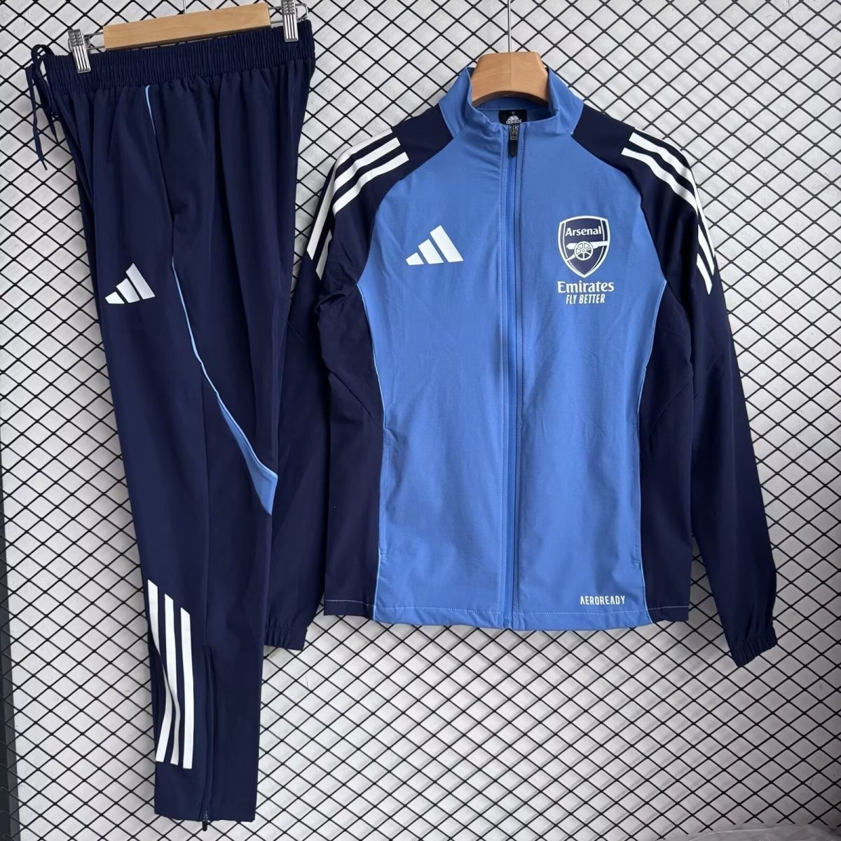 Arsenal Windbreaker With Pants Blue 2025/26 - sinoshirt