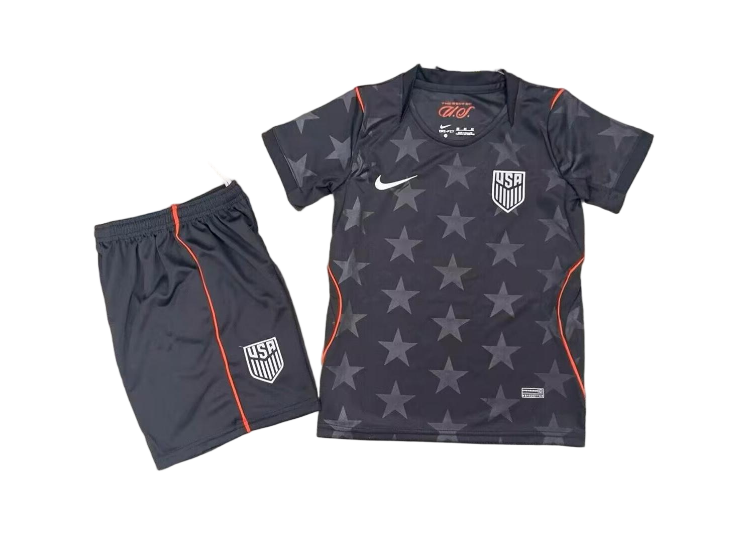 USA Soccer Jersey Away Kids Kit Jersey+Shorts World Cup 2026 - sinoshirt