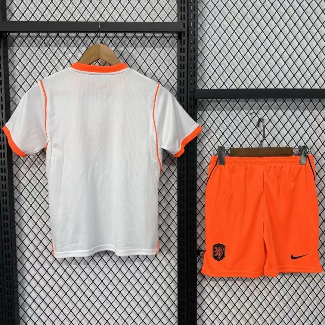 Netherlands Football Jersey Away Kids Kit Jersey+Shorts World Cup 2026 - sinoshirt