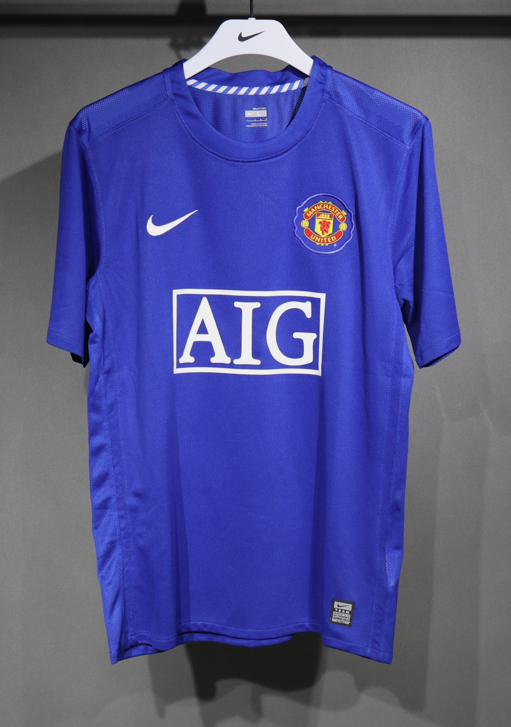 Manchester United Retro Authentic Third Away Football Jersey Shirt 2008/09 - sinoshirt