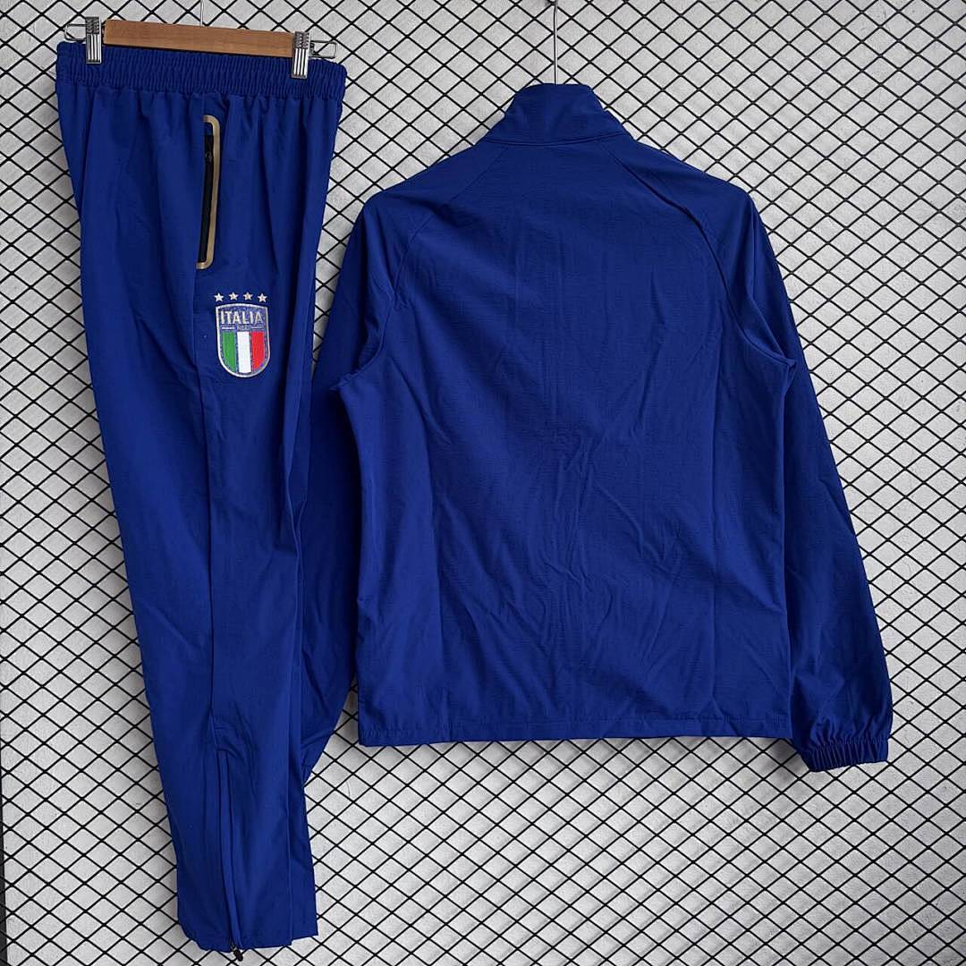 Italy Windbreaker With Pants Navy 2026 World Cup - sinoshirt