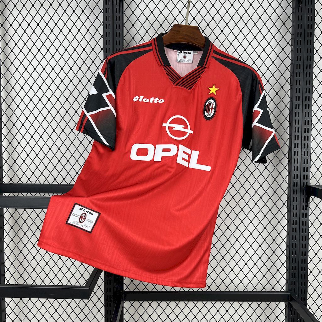 AC Milan Retro Soccer Jersey Away Custom Shirt 1998/99 - sinoshirt