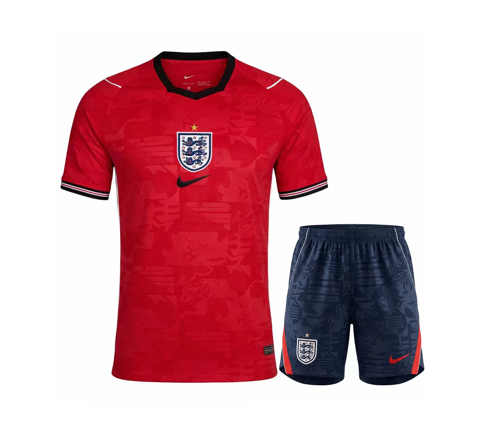 England Soccer Jersey Away Kit Jersey+Shorts World Cup 2026 - sinoshirt