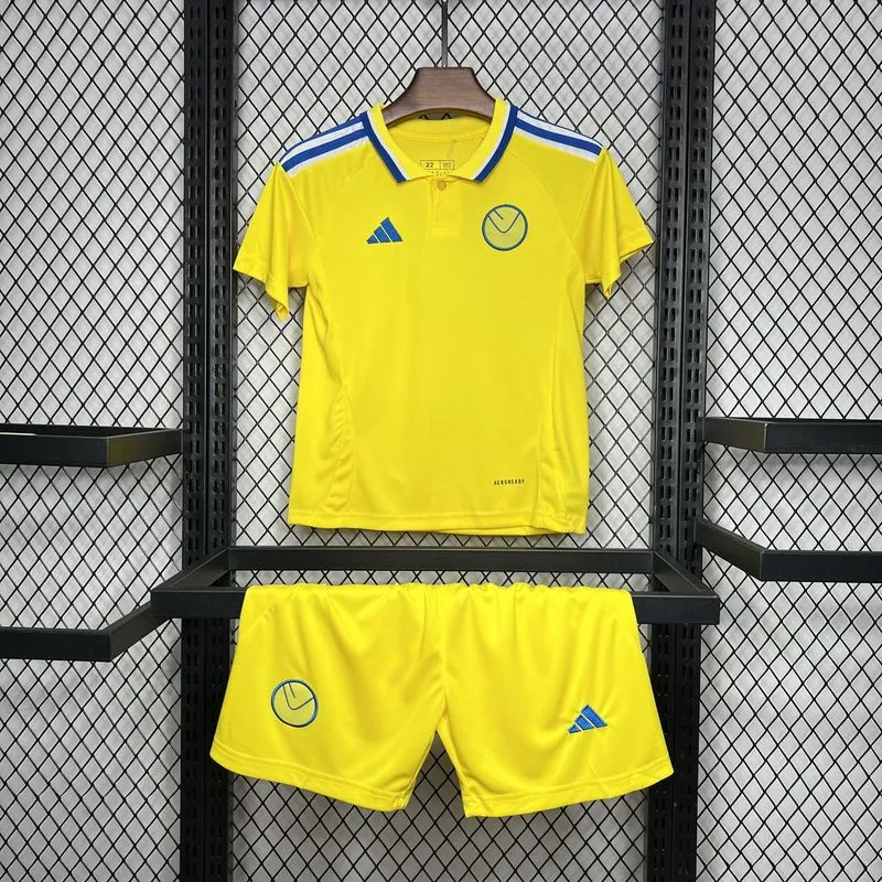 Leeds United Football Jersey Away Kids Kit Jersey+Shorts 2024/25 - sinoshirt