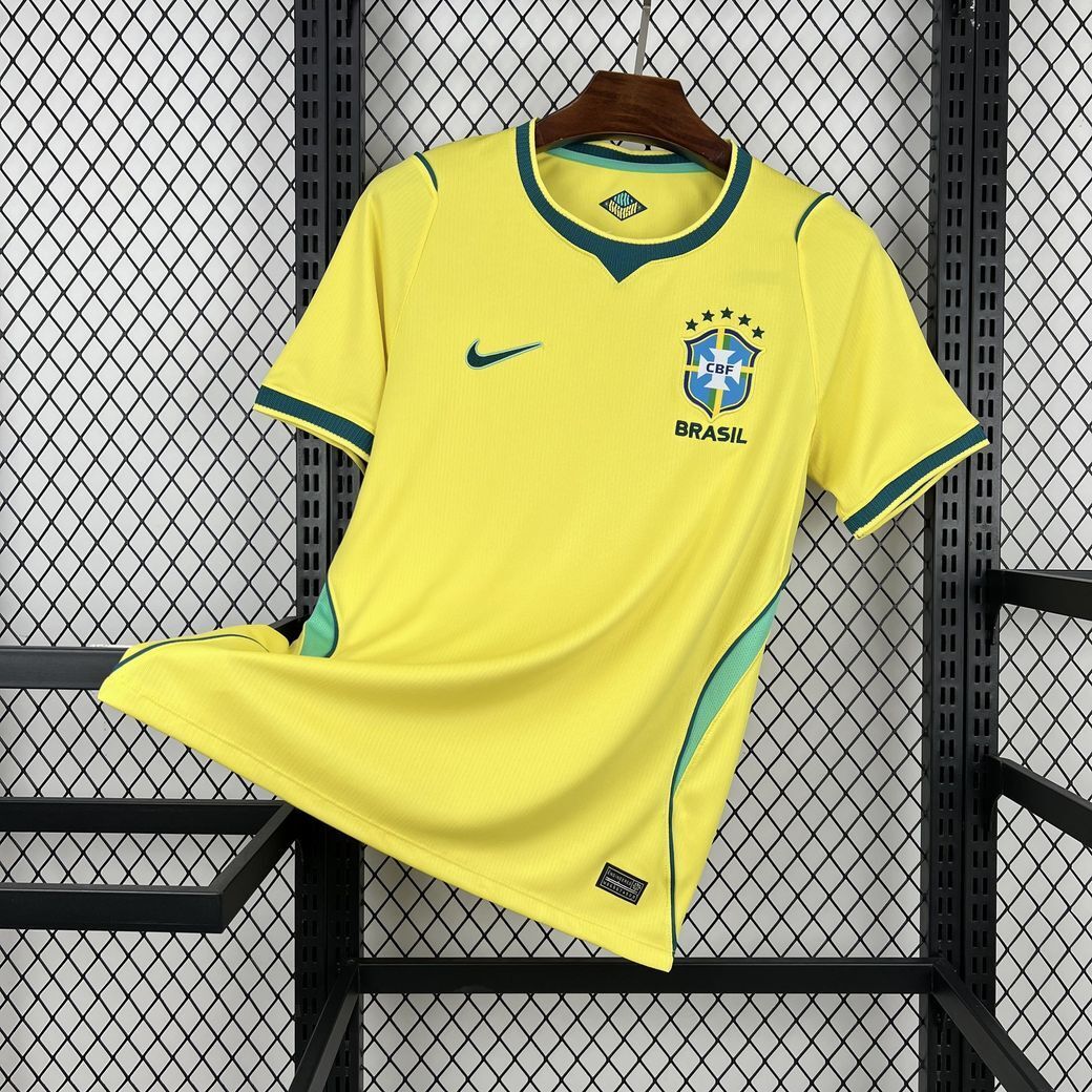 Brazil Soccer Jersey Home Custom Shirt World Cup 2026 - sinoshirt