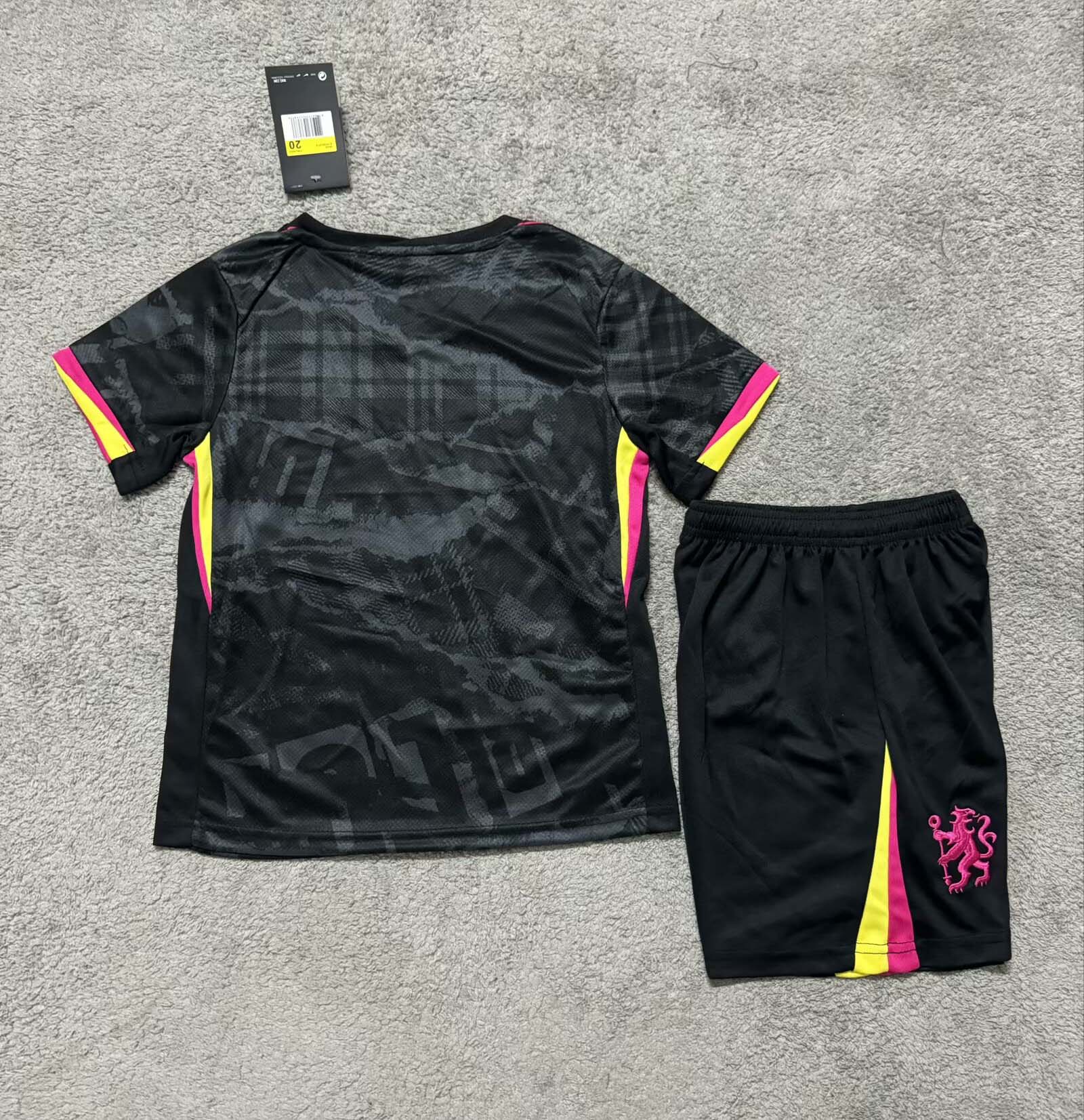 Chelsea Football Jersey Third Away Kids Kit Jersey+Shorts 2024/25 - sinoshirt