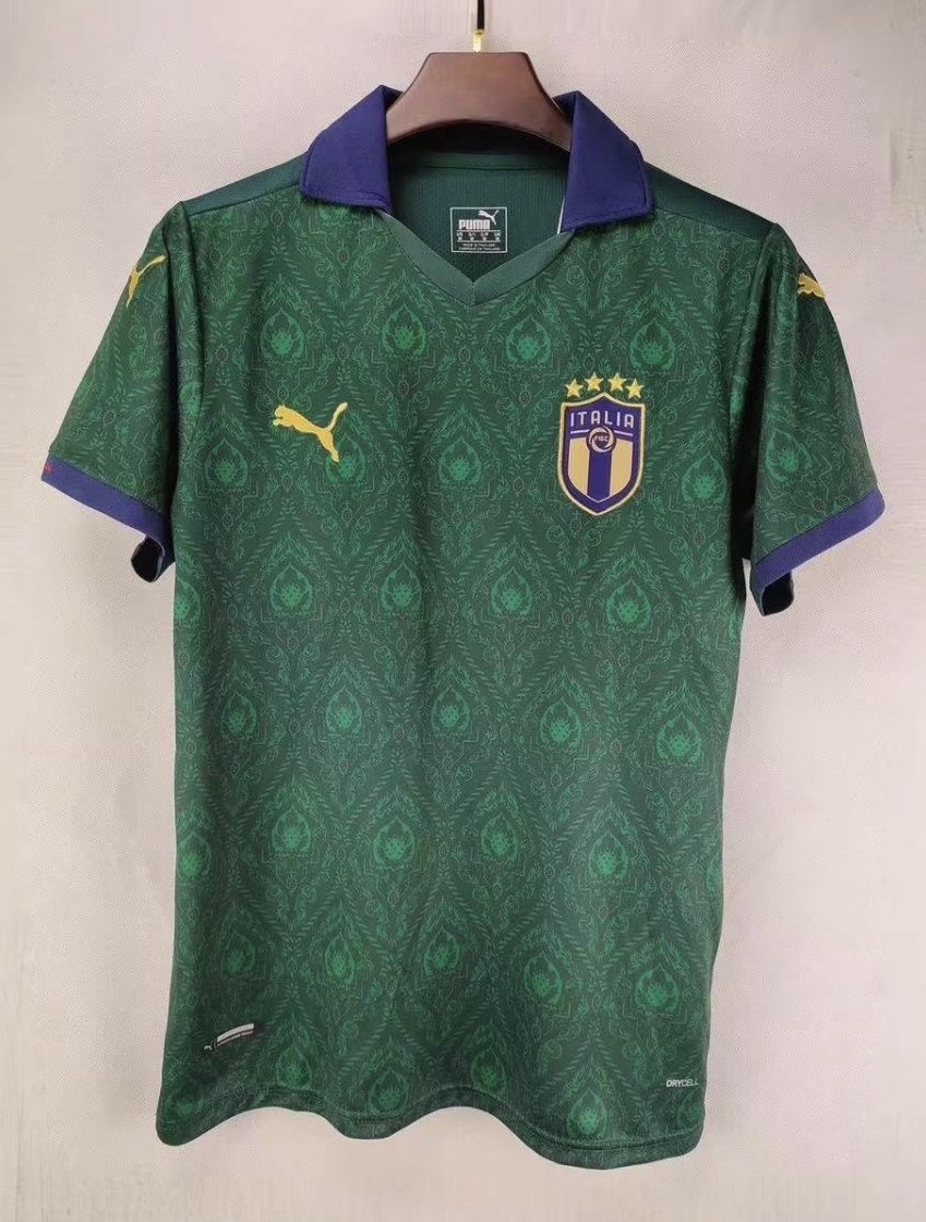 Italy Retro Soccer Jersey Third Away Custom Shirt Euro Cup 2020 - sinoshirt