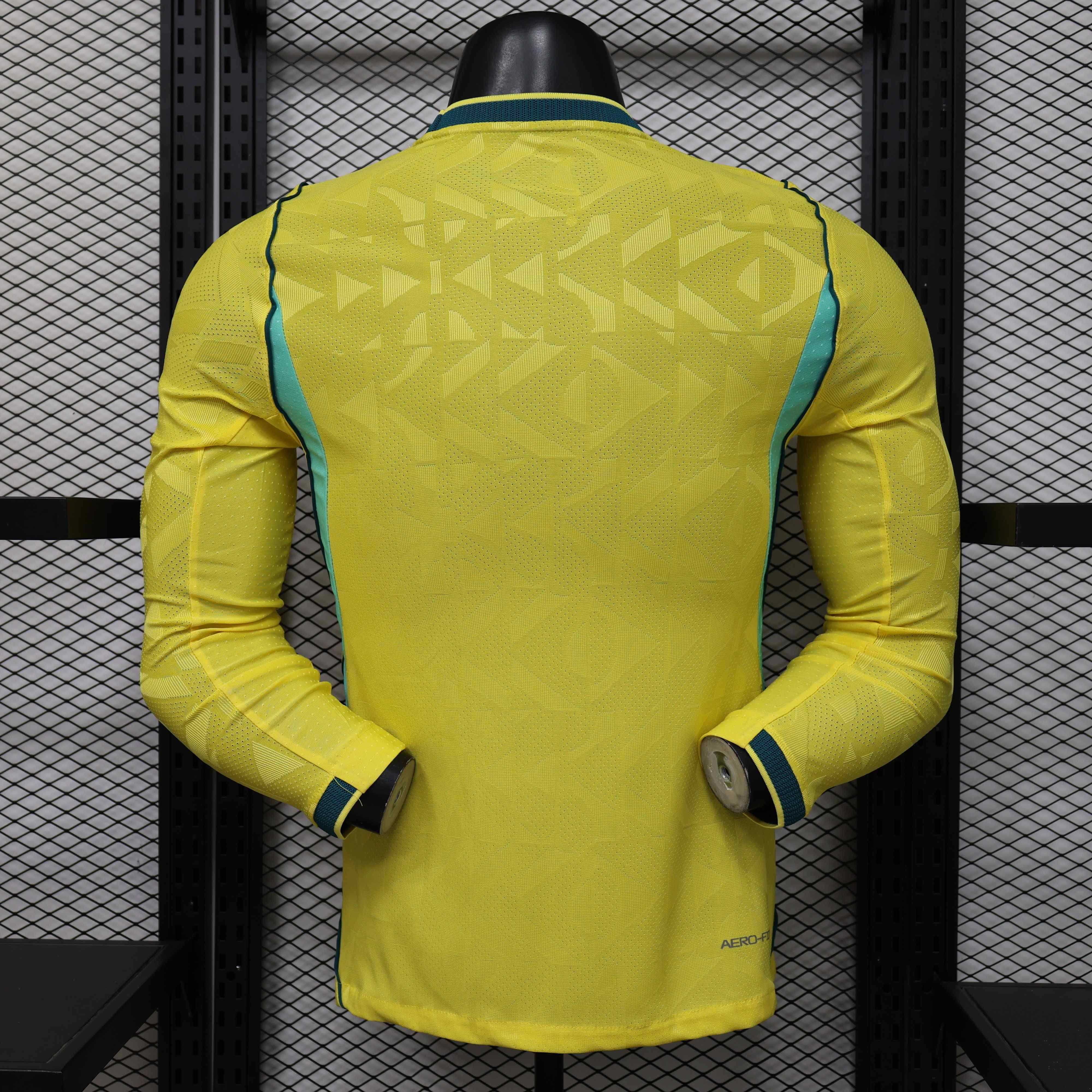 Brazil Authentic Soccer Jersey Home Long Sleeve Shirt World Cup 2026 - sinoshirt