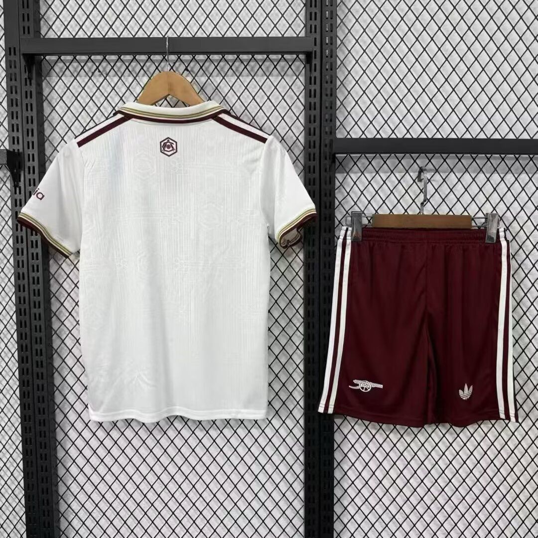 Arsenal Soccer Jersey Third Away Kids Kit Jersey+Shorts 2025/26 - sinoshirt