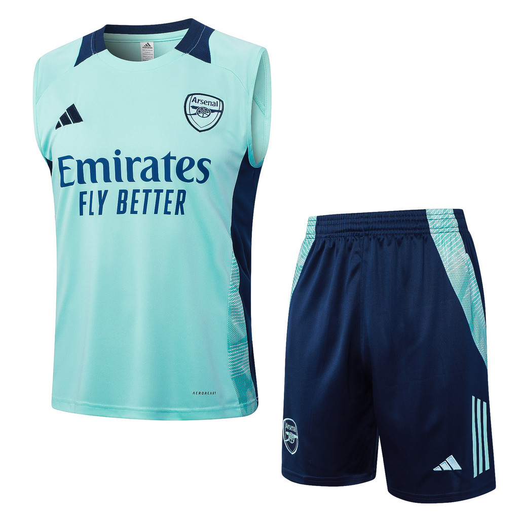 Arsenal Sleeveless Training Kit Green 2024/25 - sinoshirt