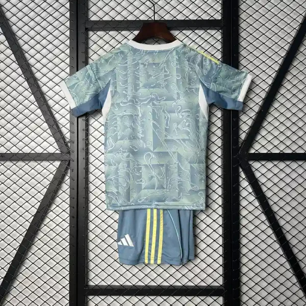 Juventus Soccer Jersey Away Kids Kit Jersey+Shorts 2025/26 - sinoshirt