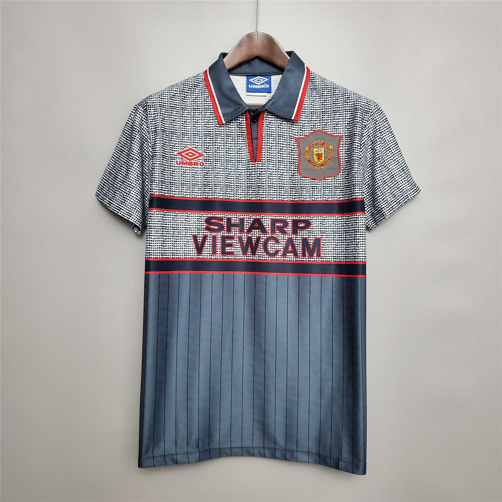 Manchester United Retro Away Football Jersey Shirt 1995/96 - sinoshirt