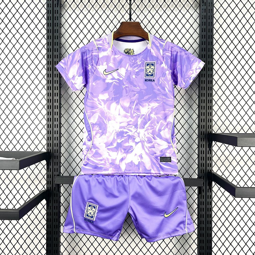 South Korea Football Jersey Away Kids Kit Jersey+Shorts World Cup 2026 - sinoshirt