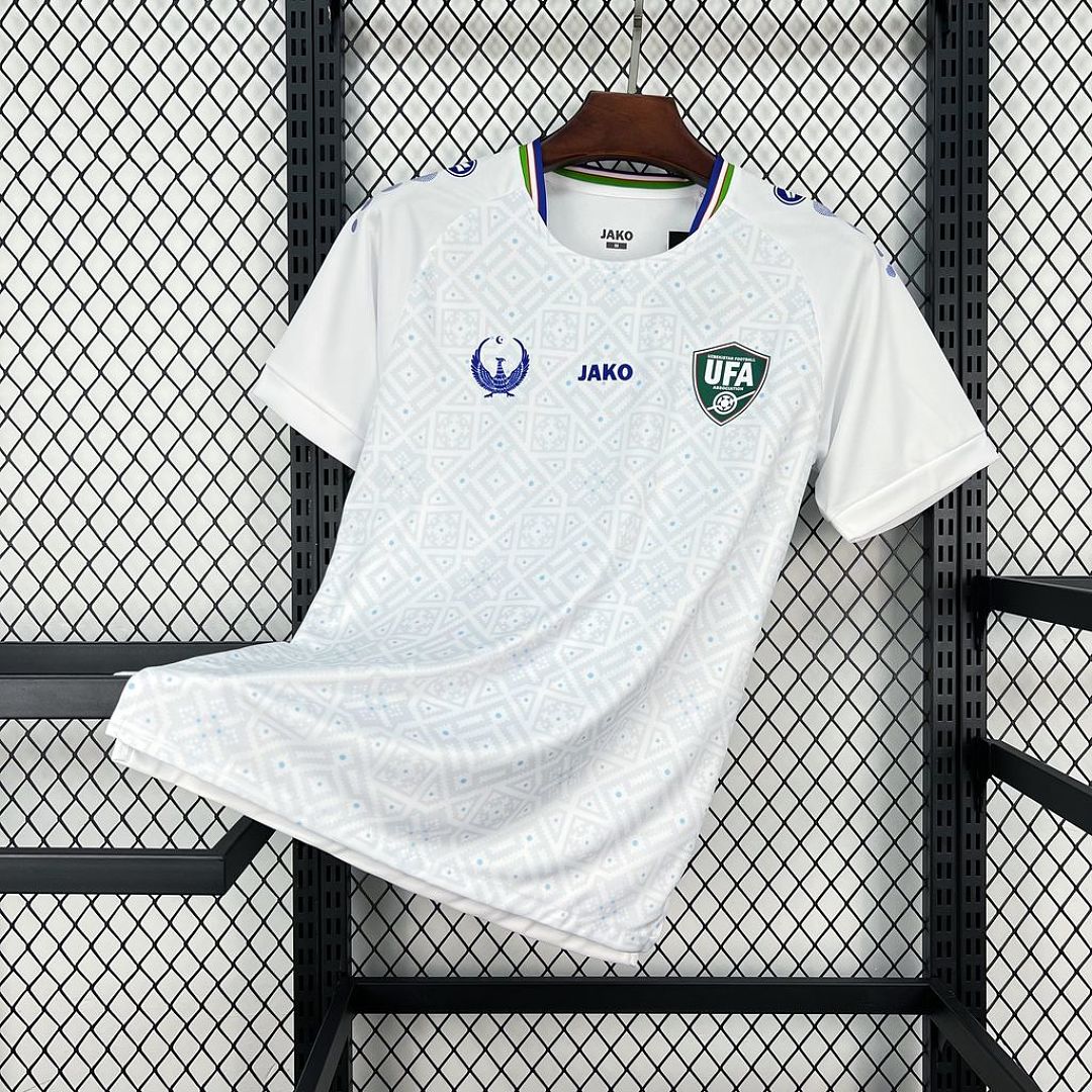 Uzbekistan Soccer Jersey Away Custom Shirt World Cup 2026 - sinoshirt