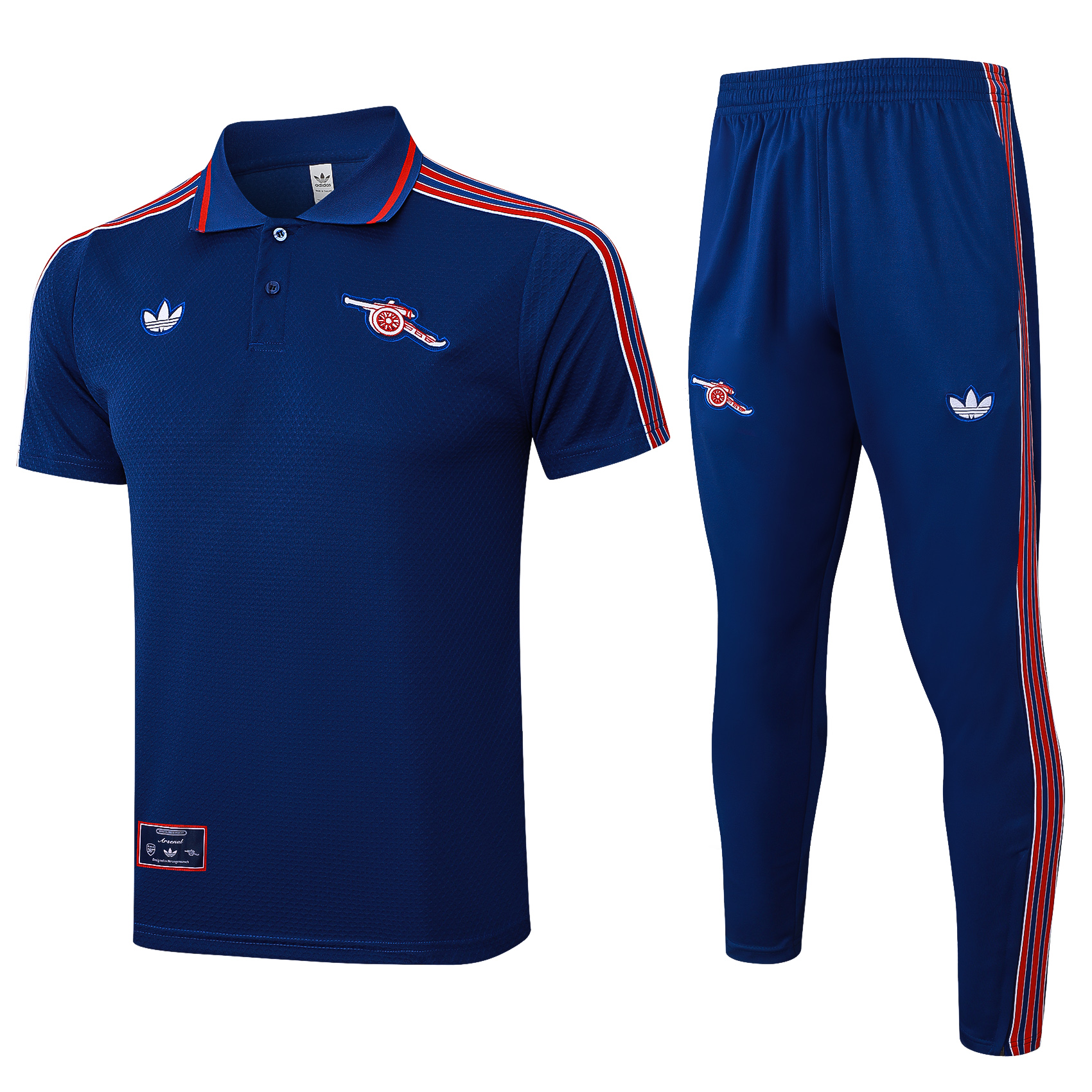 Arsenal Training Kit (Polo+Pants) Blue 2025/26 - sinoshirt