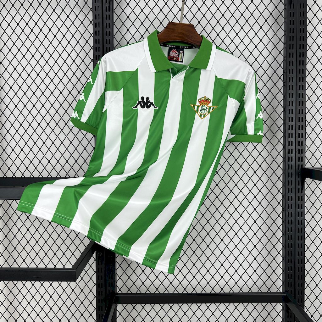 Real Betis Retro Jersey Home Soccer Shirt 2000/01 - sinoshirt