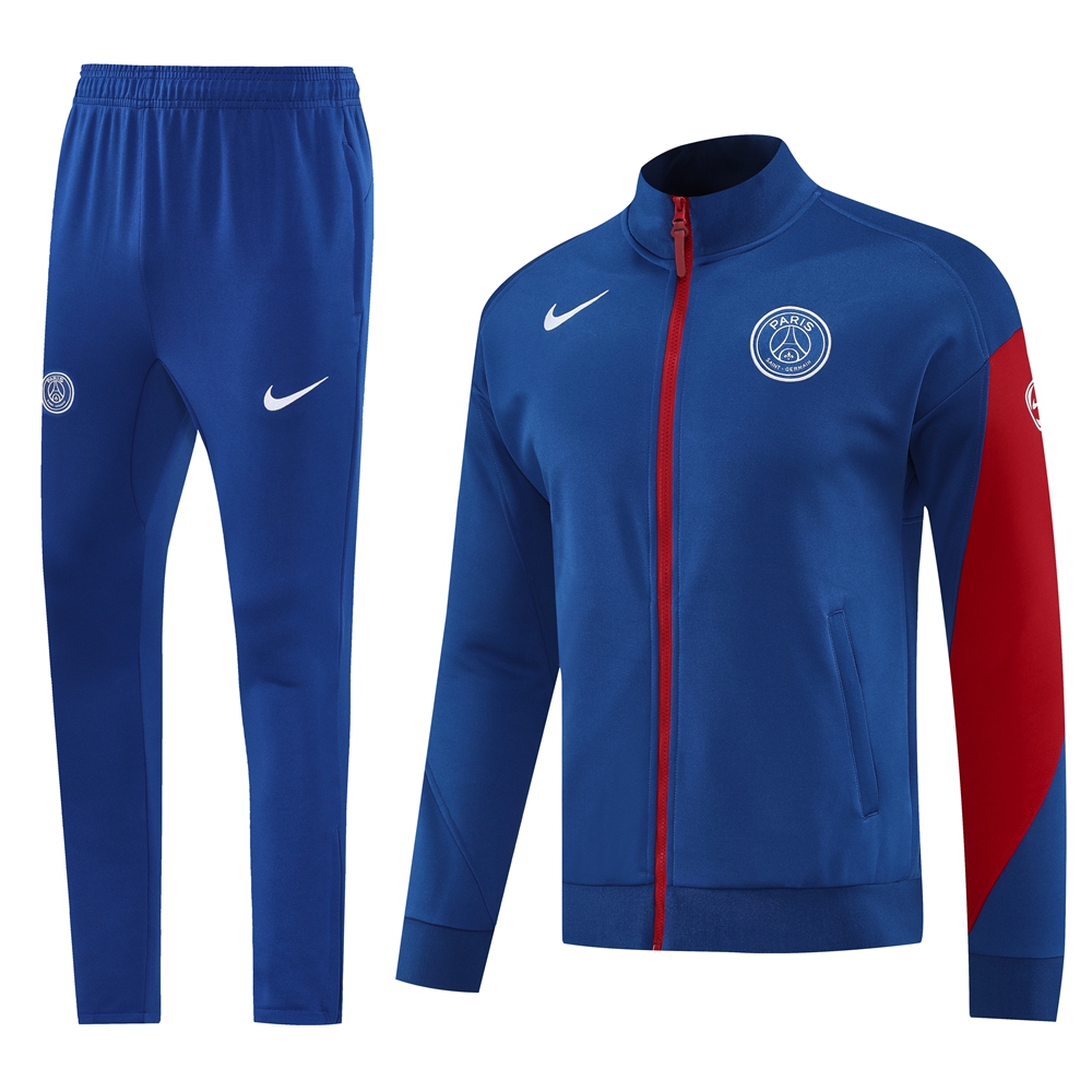 PSG Training Kit (Jacket+Pants) Blue 2025/26 - sinoshirt