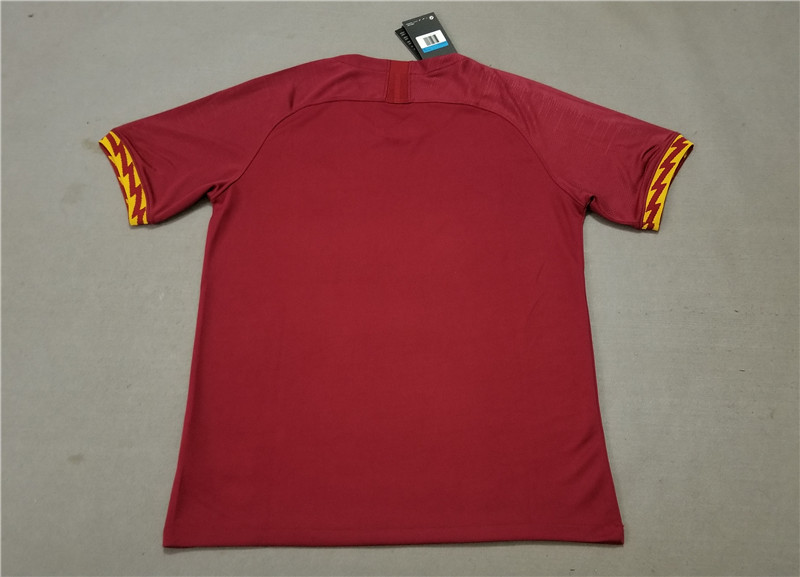 Roma Retro Soccer Jersey Home Custom Shirt 2019/20 - sinoshirt