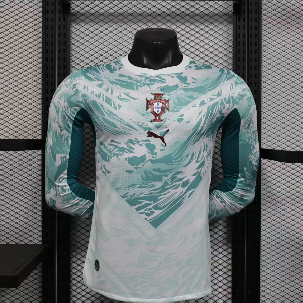 Portugal Authentic Football Jersey Away Long Sleeve Shirt World Cup 2026 - sinoshirt