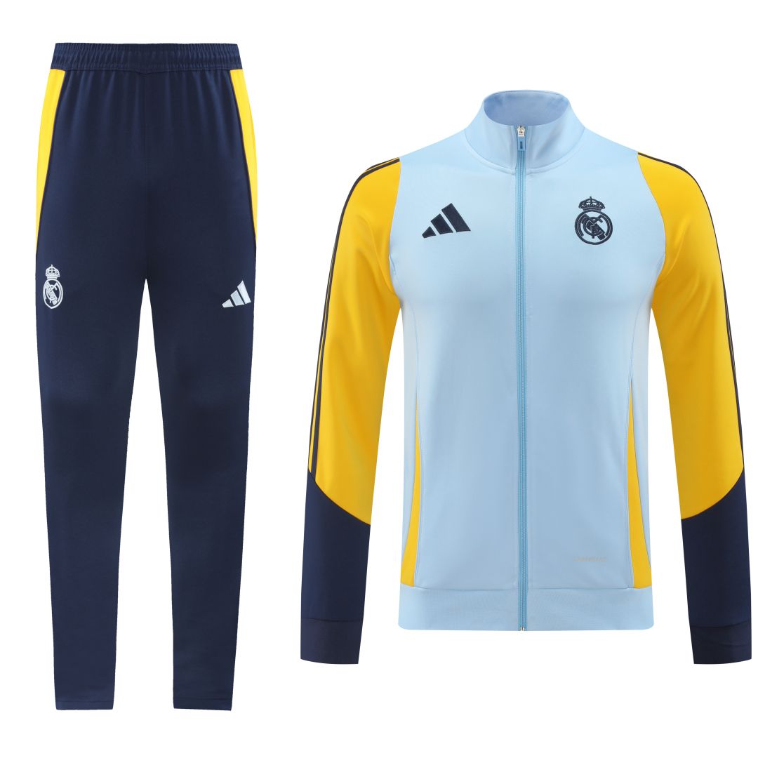 Real Madrid Training Kit (Jacket+Pants) Gray 2024/25 - sinoshirt