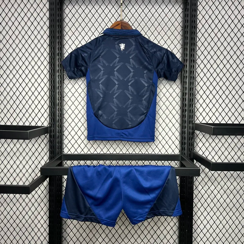 Manchester United Away Kids Kit Jersey+Shorts 2024/25 - sinoshirt
