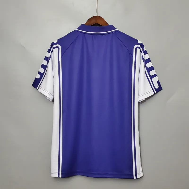 Fiorentina Retro Soccer Jersey Home Custom Shirt 1999/00 - sinoshirt