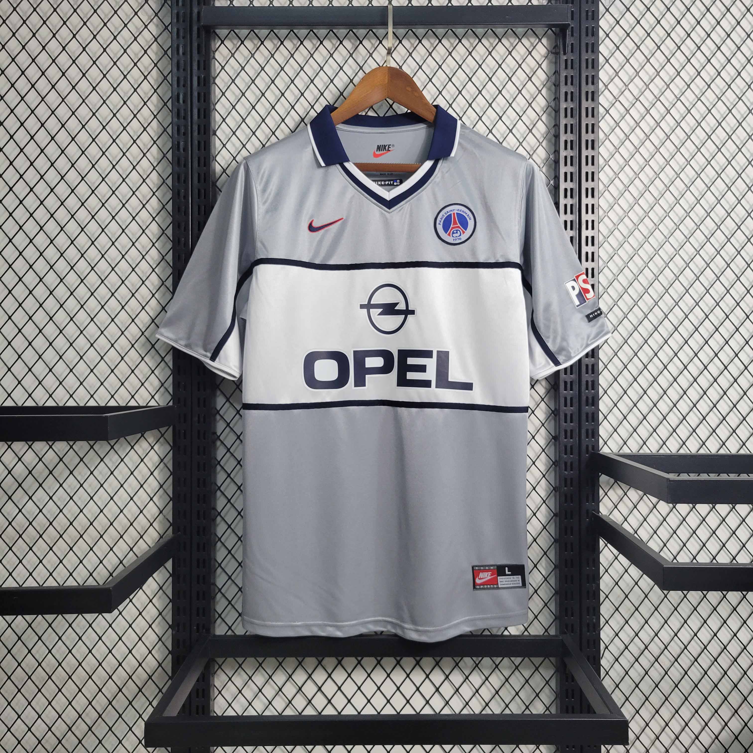 PSG Retro Jersey Away Soccer Shirt 1999/01 - sinoshirt