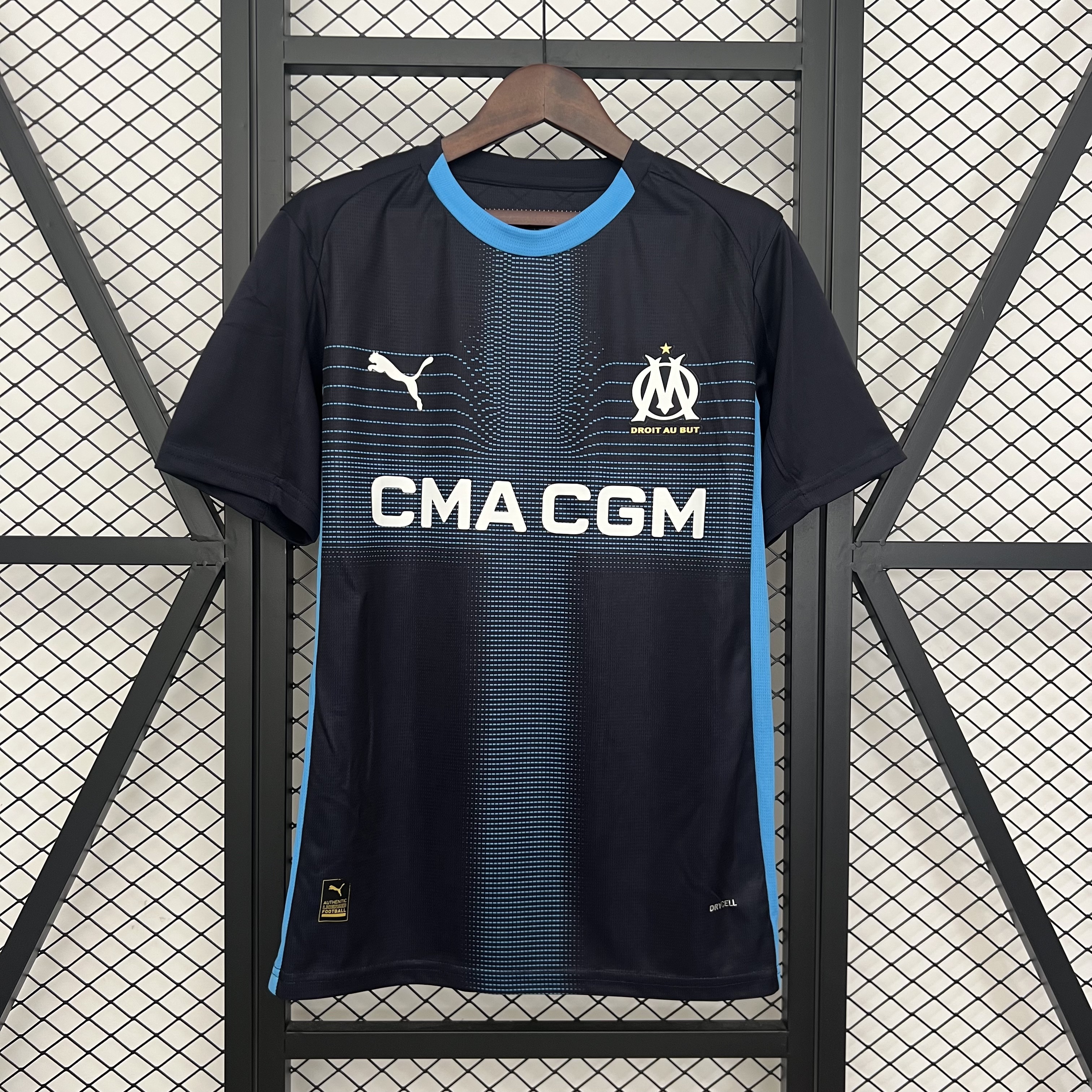 Marseille Soccer Jersey Away Custom Shirt 2025/26 - sinoshirt