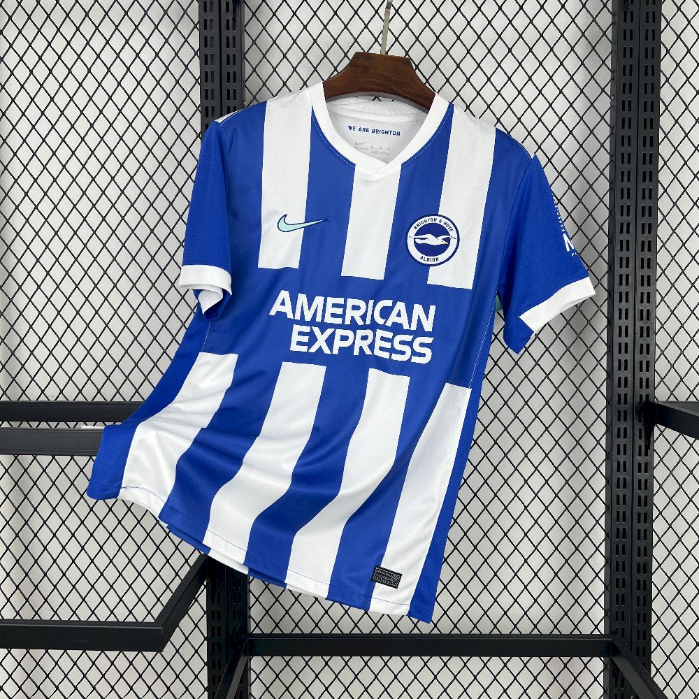 Brighton & Hove Albion Football Jersey Home Custom Shirt 2025/26 - sinoshirt