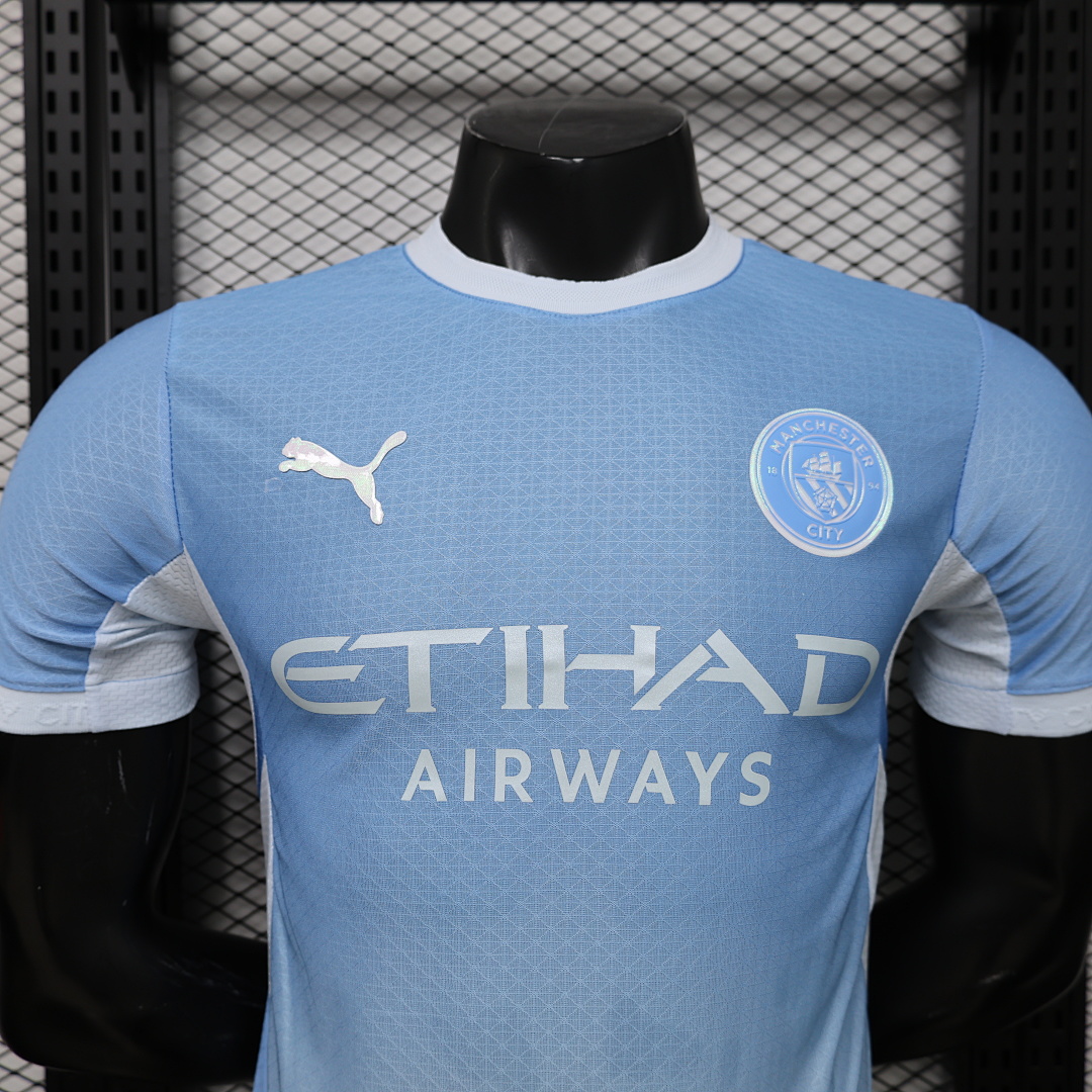 Manchester City Authentic Home Football Jersey Shirt 2026/27 - sinoshirt