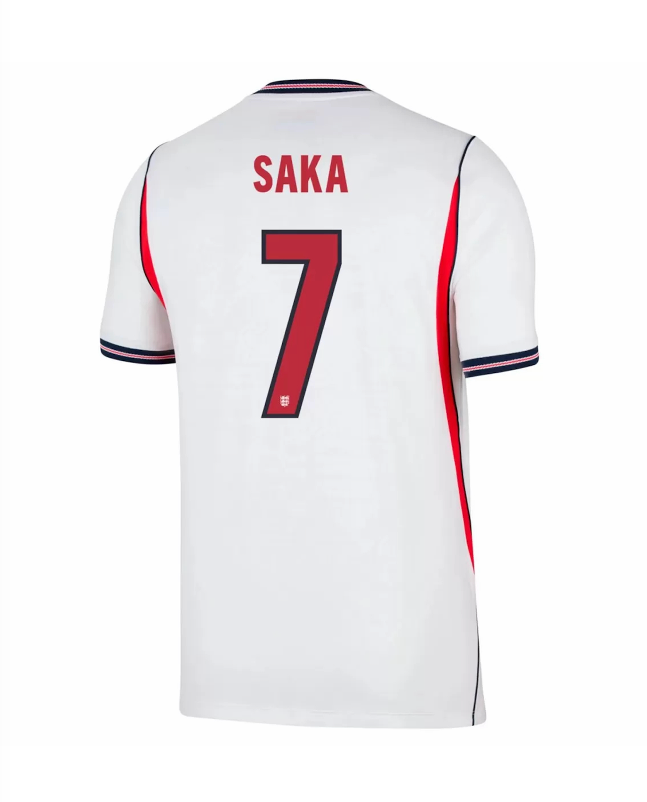 SAKA #7 England Soccer Jersey Home Custom Shirt World Cup 2026 - sinoshirt