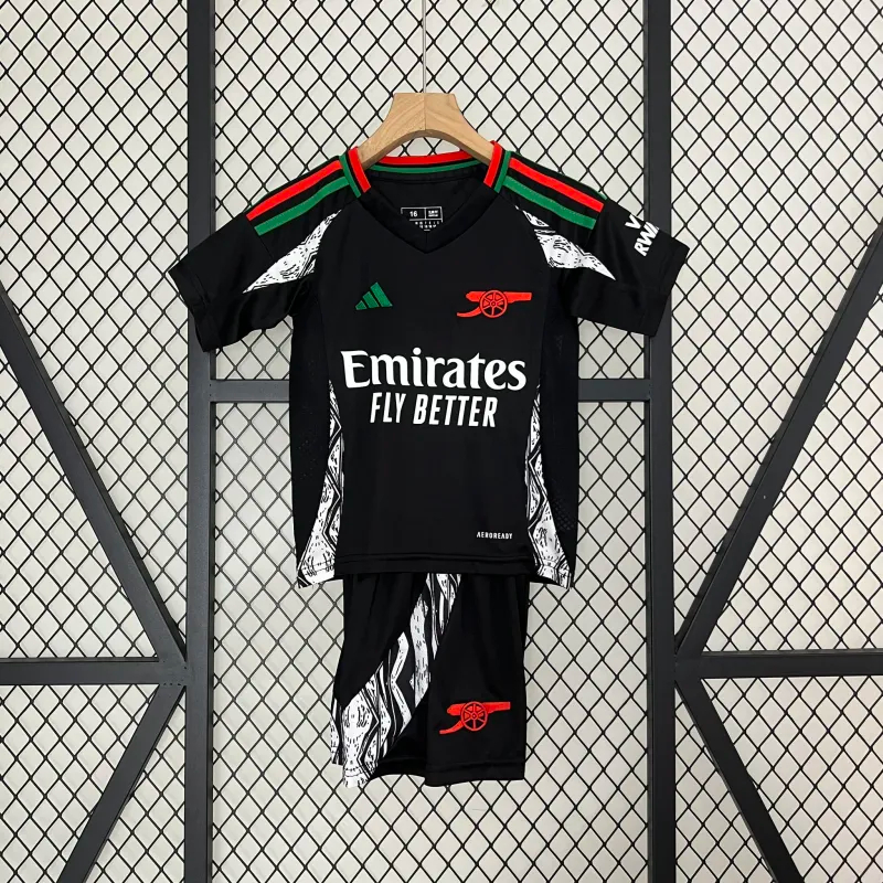 Arsenal Soccer Jersey Away Kids Kit Jersey+Shorts 2024/25 - sinoshirt