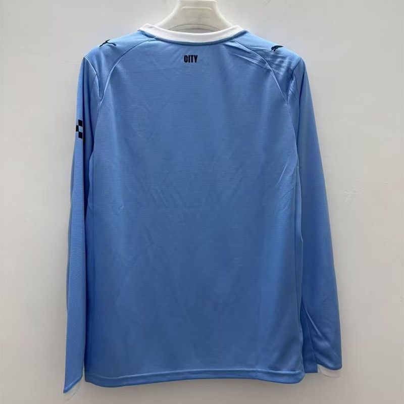 Manchester City Home Long Sleeve Football Jersey Shirt 2025/26 - sinoshirt