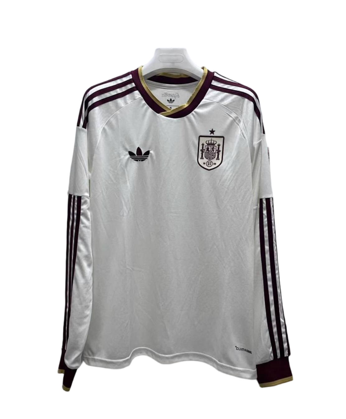 Spain Soccer Jersey Away Long Sleeve Custom Shirt World Cup 2026 - sinoshirt