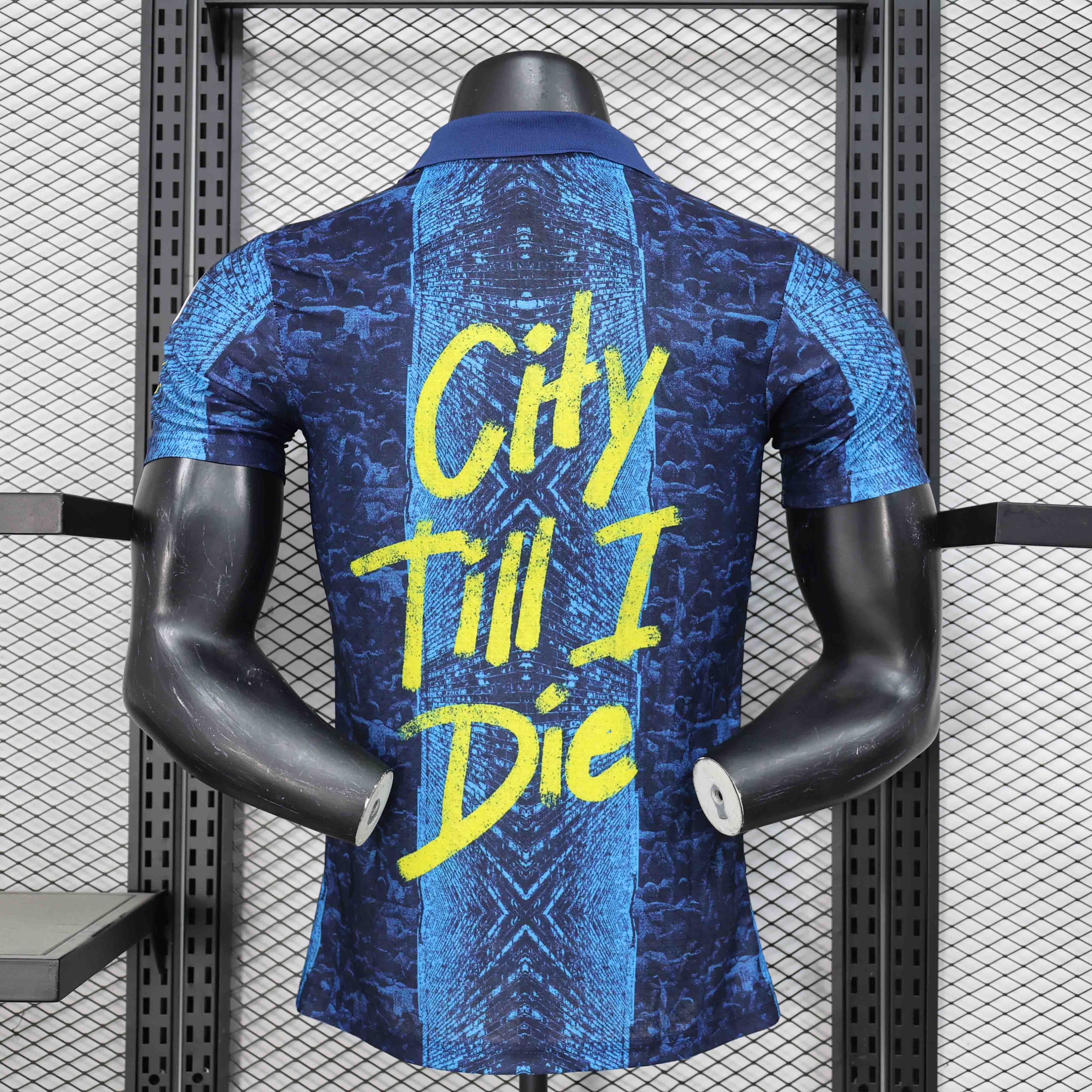 Manchester City Authentic City Till I Die Special Edition Football Jersey Shirt 2025/26 - sinoshirt