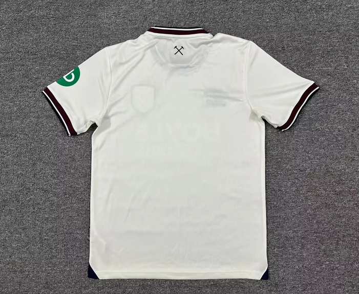 West Ham United Football Jersey Away Custom Shirt 2025-26 - sinoshirt