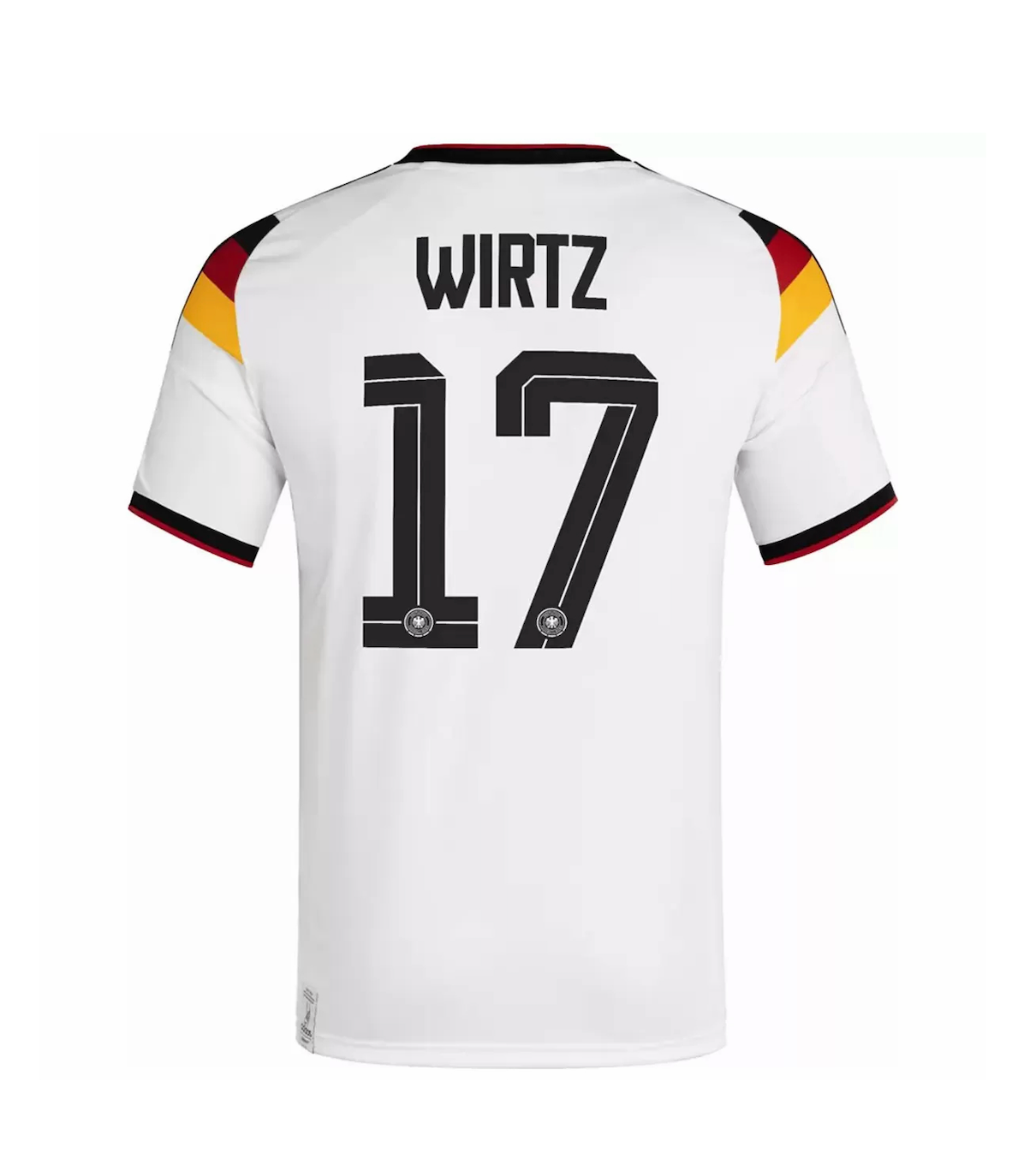 WIRTZ #17 Germany Football Jersey Home Custom Shirt World Cup 2026 - sinoshirt