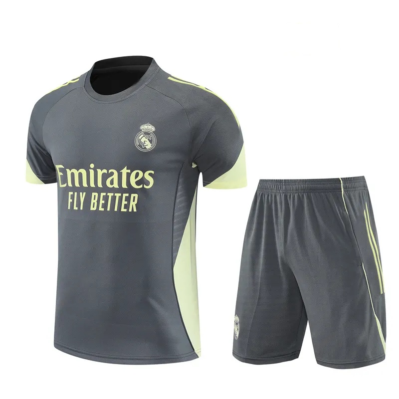 Real Madrid Training Jersey Kit Grey 2025/26 - sinoshirt