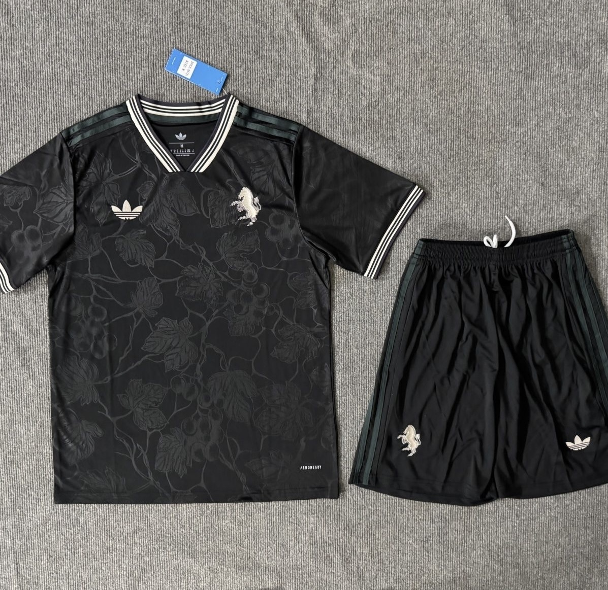 Juventus Soccer Jersey Third Away Kids Kit Jersey+Shorts 2025/26 - sinoshirt