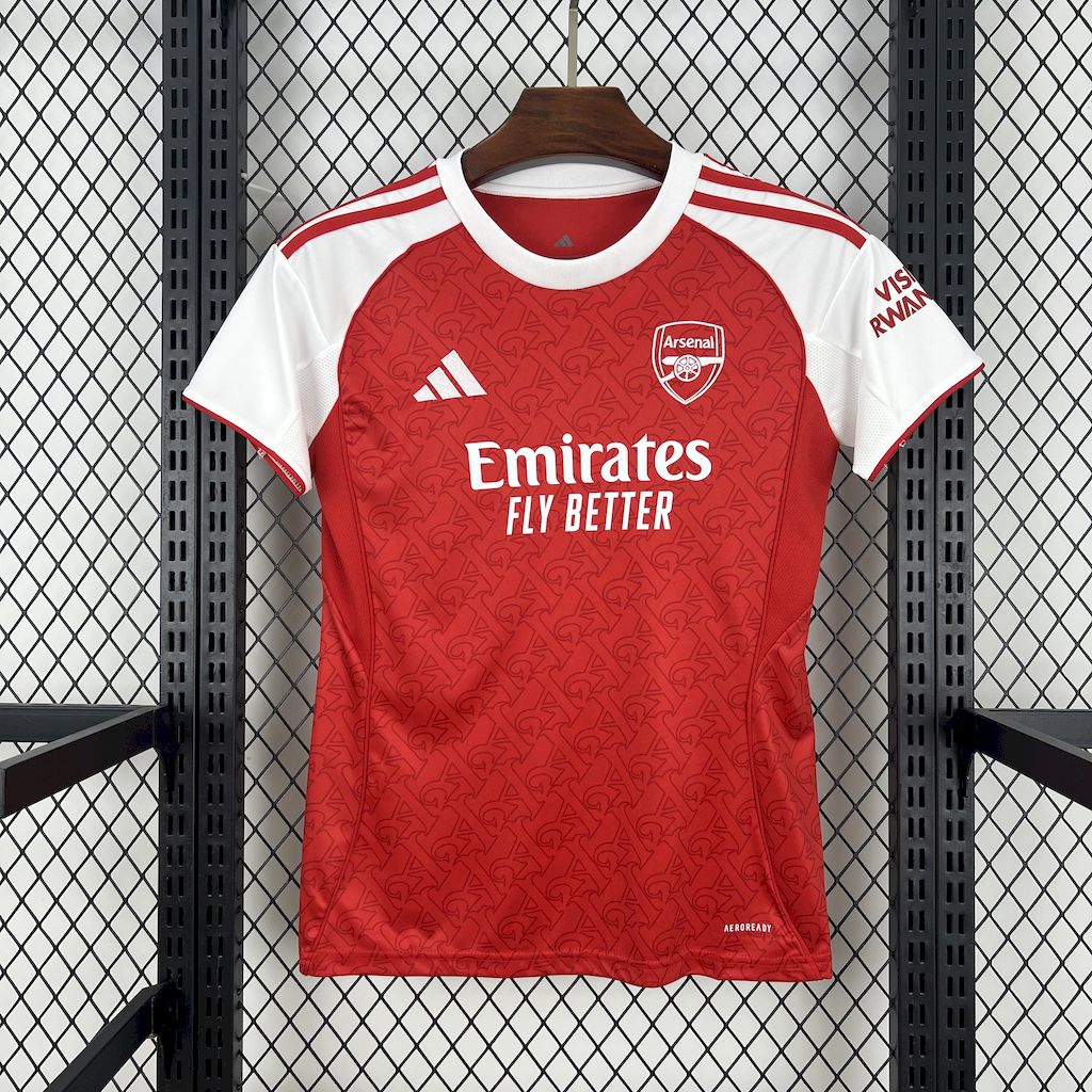 Arsenal Soccer Jersey Home Women's Custom Shirt 2025/26 - sinoshirt