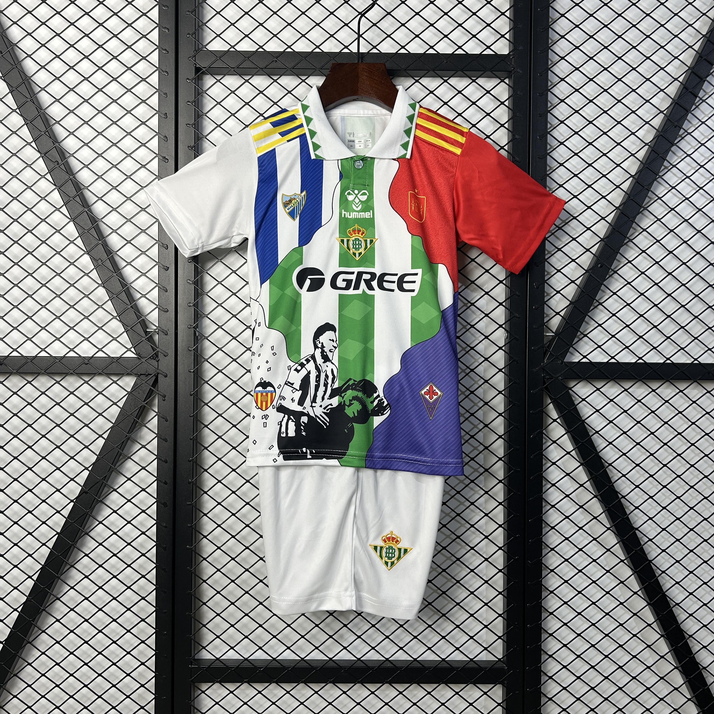 Joaqui?n Real Betis Antony Special Edition Kids Kit Jersey+Shorts 2025/26 - sinoshirt