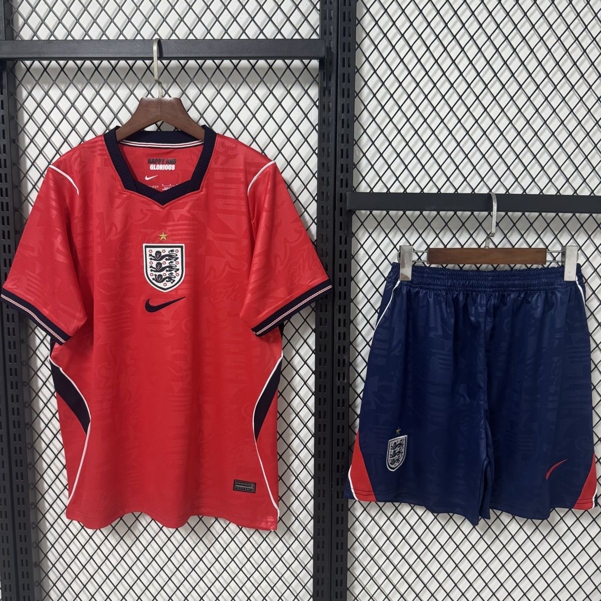 England Soccer Jersey Away Kids Kit Jersey+Shorts World Cup 2026 - sinoshirt