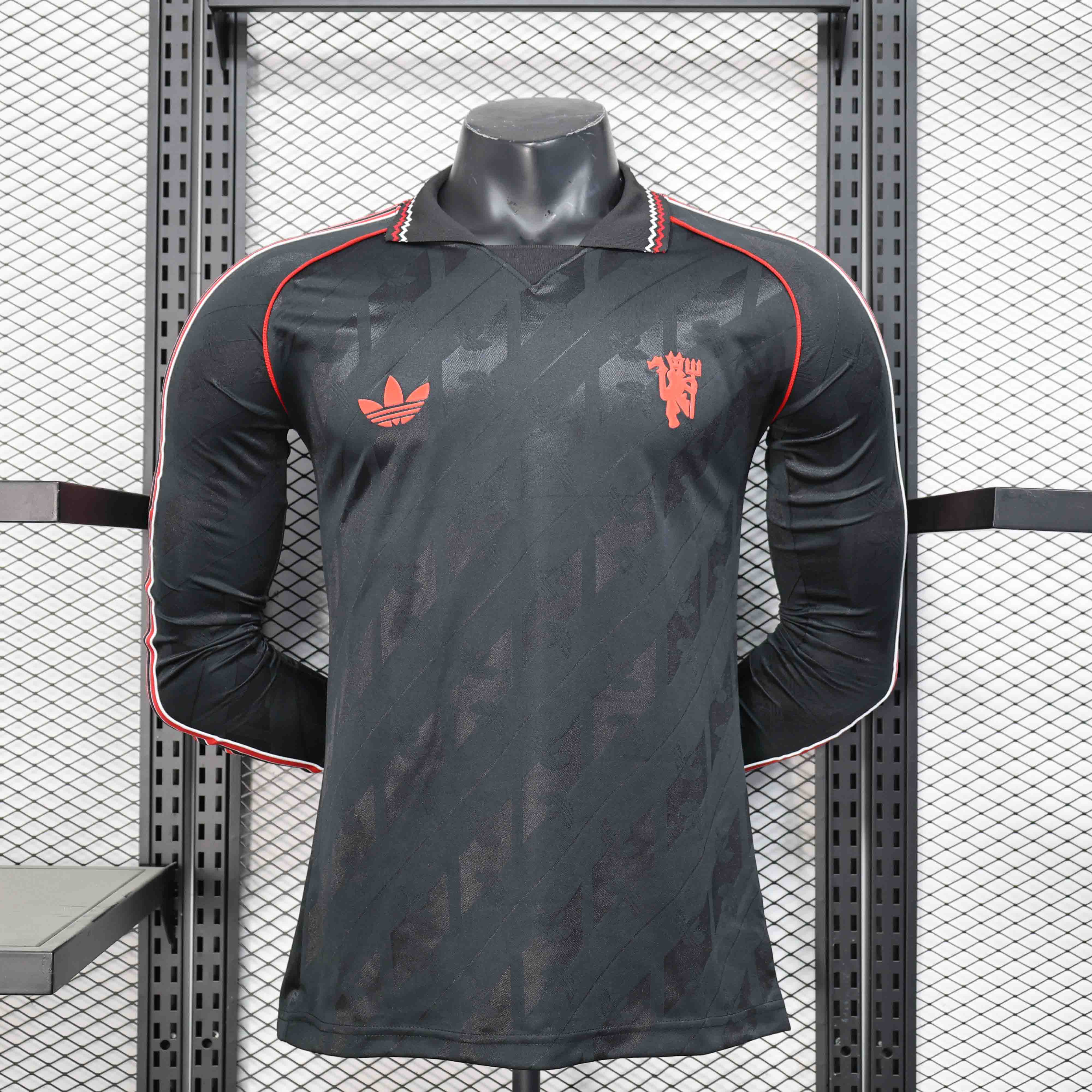 Manchester United Authentic Special Edition Long Sleeve Football Jersey Shirt 2025/26 - sinoshirt