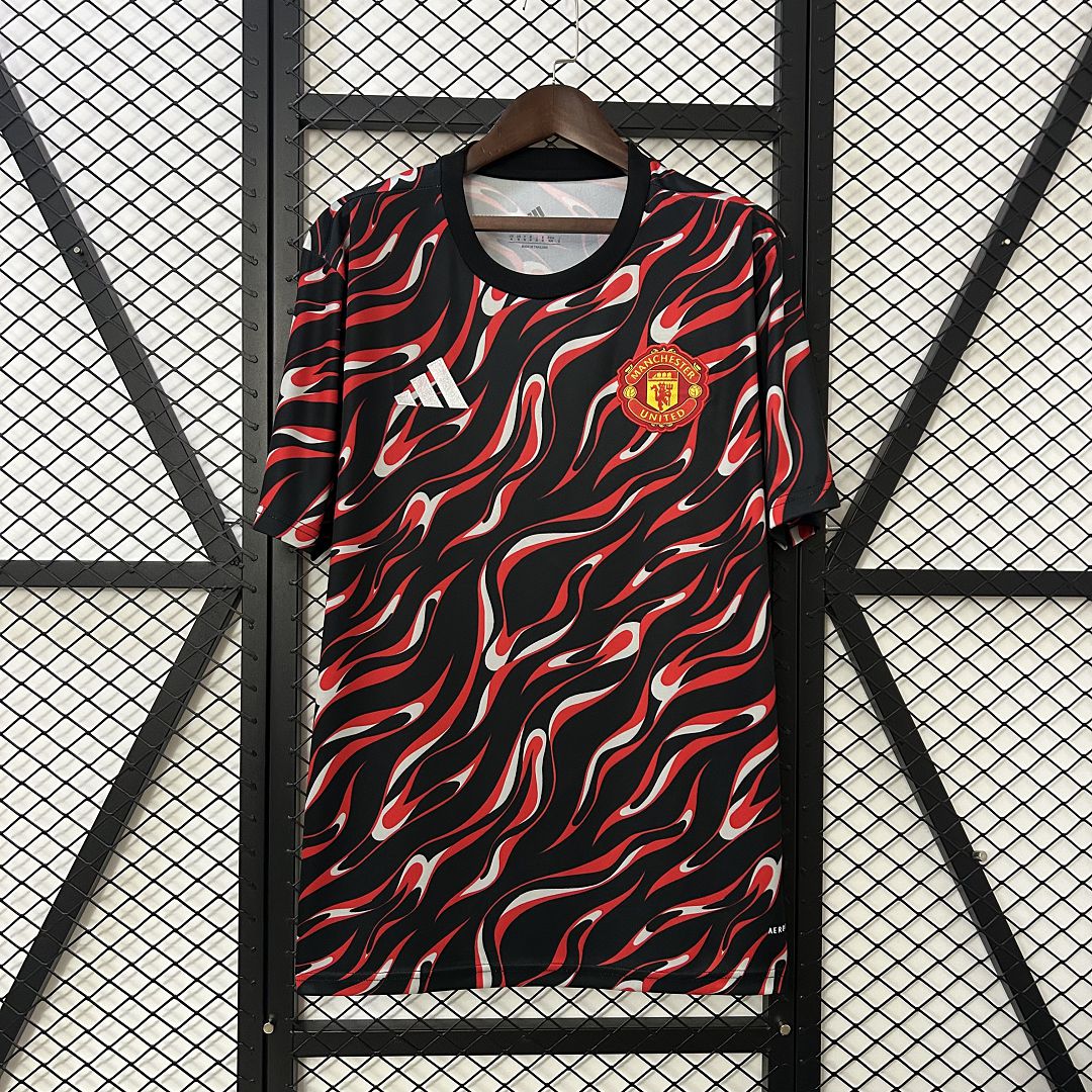 Manchester United Pre-Match Football Jersey Shirt 2025/26 - sinoshirt