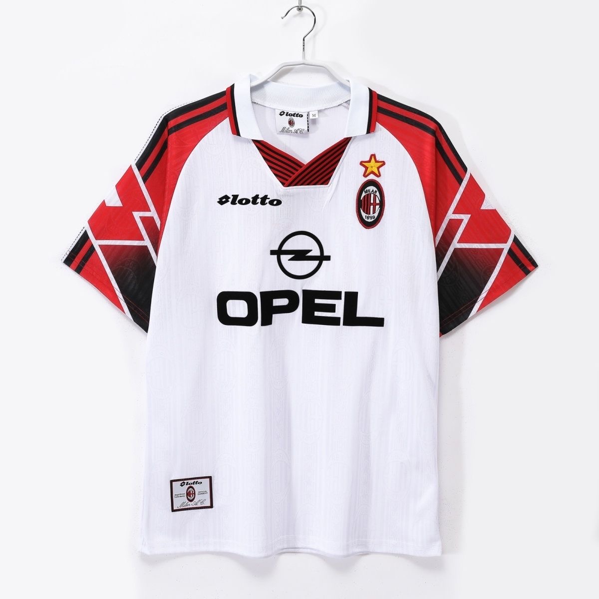 AC Milan Retro Soccer Jersey Away Custom Shirt 1997/98 - sinoshirt