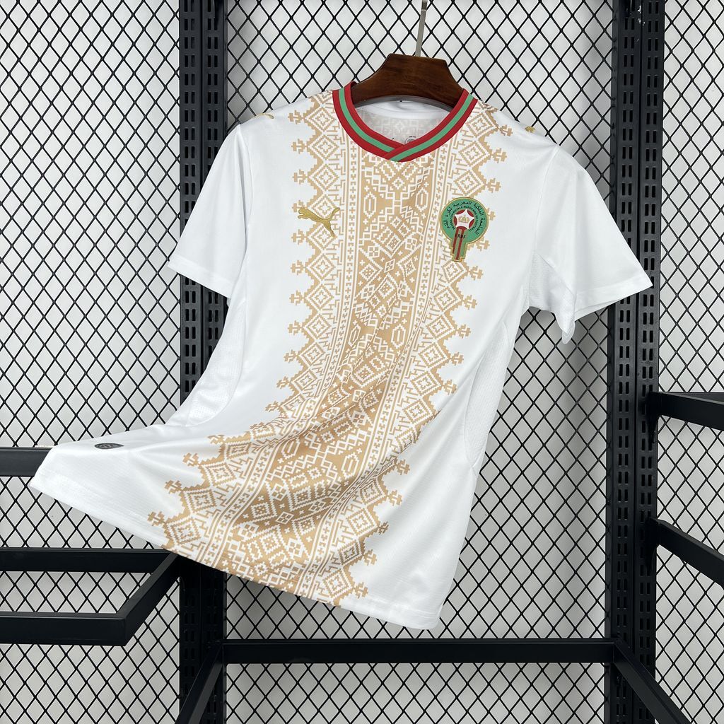Morocco Soccer Jersey Away Custom Shirt 2026 World Cup - sinoshirt