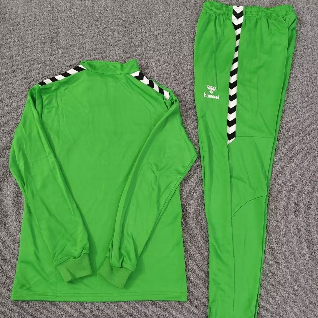 Kids Real Betis Training Kit (Sweatshirt+Pants) Green 2025/26 - sinoshirt